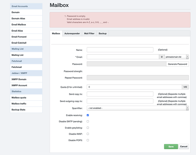 Mailbox 1