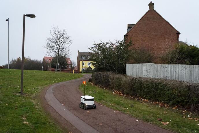 Milton Keynes Co-op Trials Robotic Grovery Deliveries
